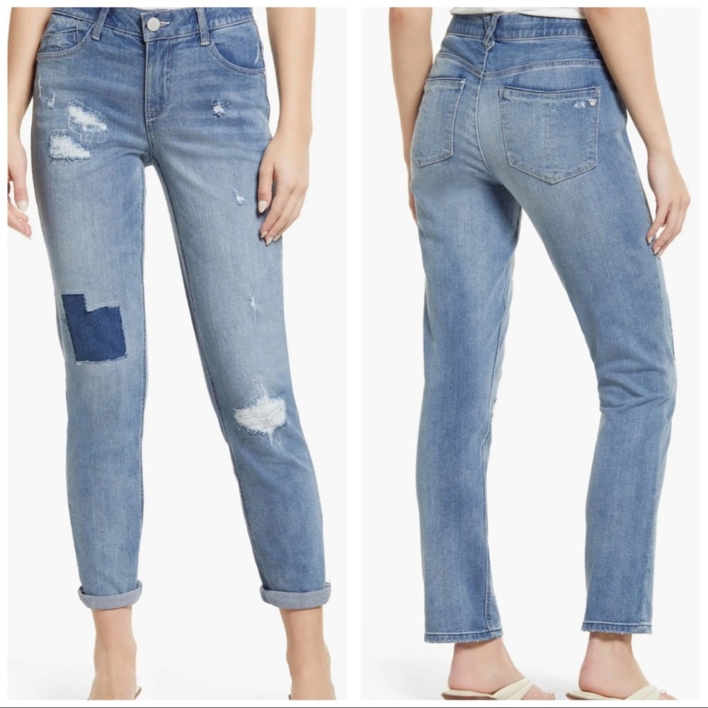 Democracy Light Blue Boyfriend Jeans